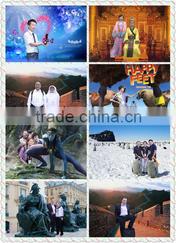 Adjustable 3D Backgrounds Fun Photo Booth