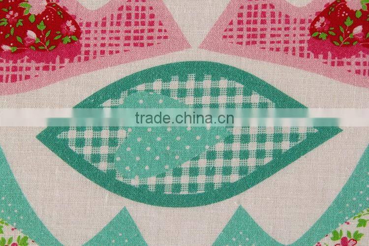 Factory cartoon digital printed 32*32 cotton poplin fabric for children