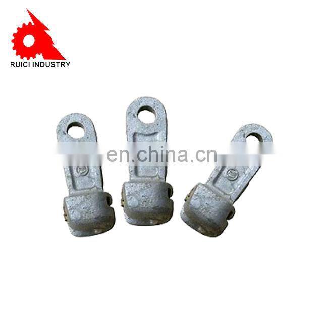 power pole line stainless steel rod clevis self-locking hook pins