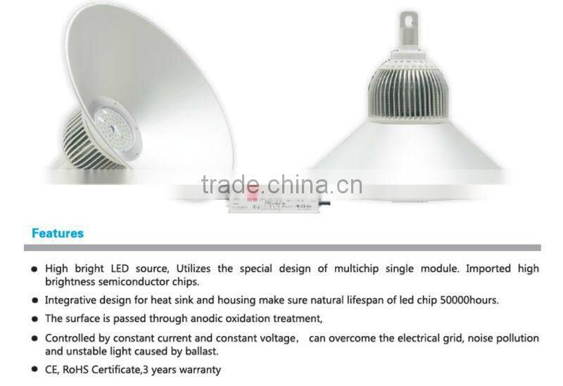 80W high power industry LED high bay