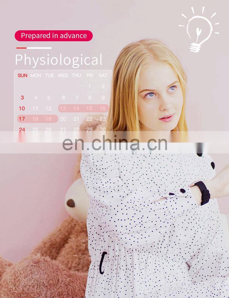 skmei b36 beautiful wrist smart for women sport watch heart rate