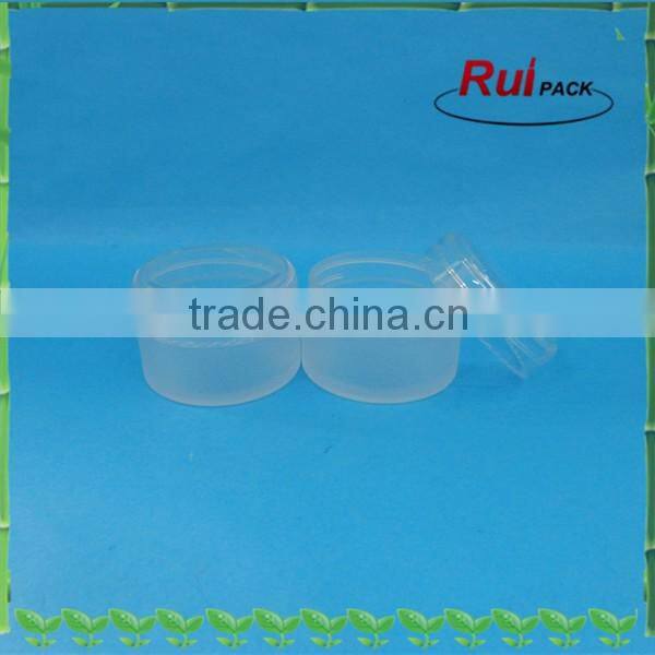 Frost mini face cream jar container,Empty cosmetic cream jar packaging