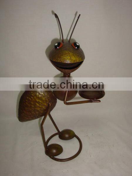 Metal ant animal garden decoration