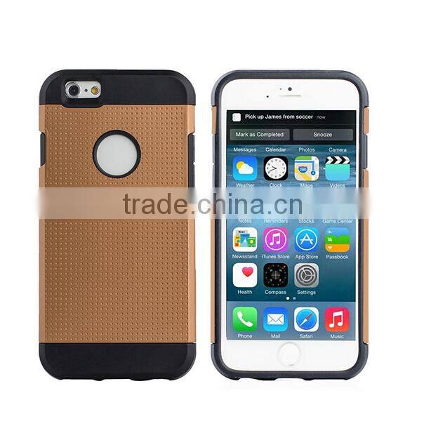 2015 China Factory Newest Colorful Tough Slim Armor Case Shockproof for IPhone6 4.7 case Cover back case