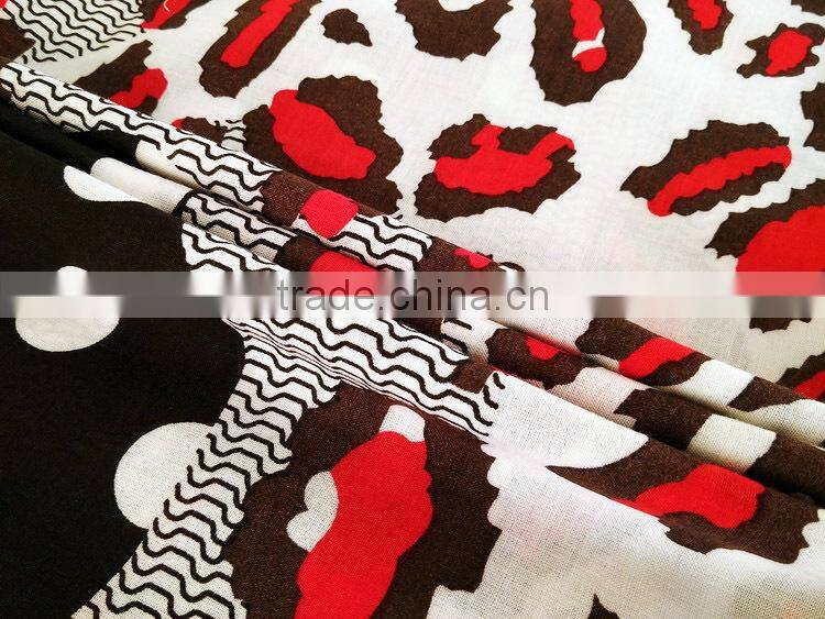 spun rayon fabric printed for china textile