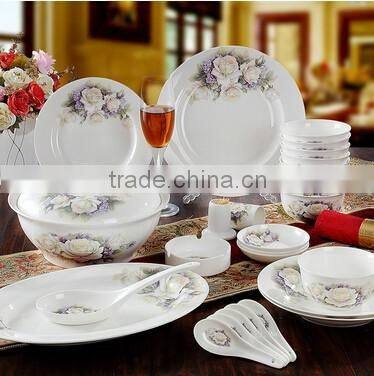 56 pcs attractive and durable in quality dinnerware plate