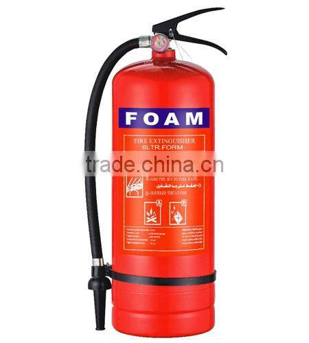 6L foam fire extinguisher purchase with ISO, CE, EN3