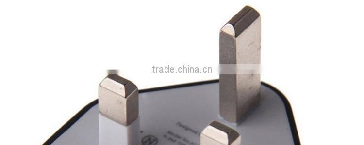 new products 2016 Factory Outlet Wall Charger Travel Charger 10W 5V 2.1A 3 pin Dual Port USB Wall Charger from china suppliers