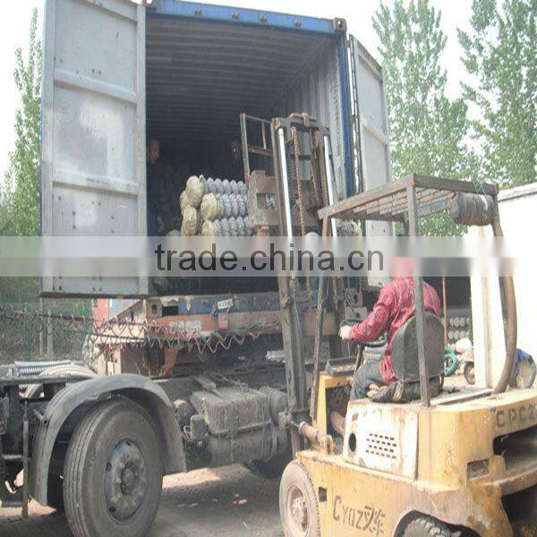 Used pvc coated chain link fence for sale