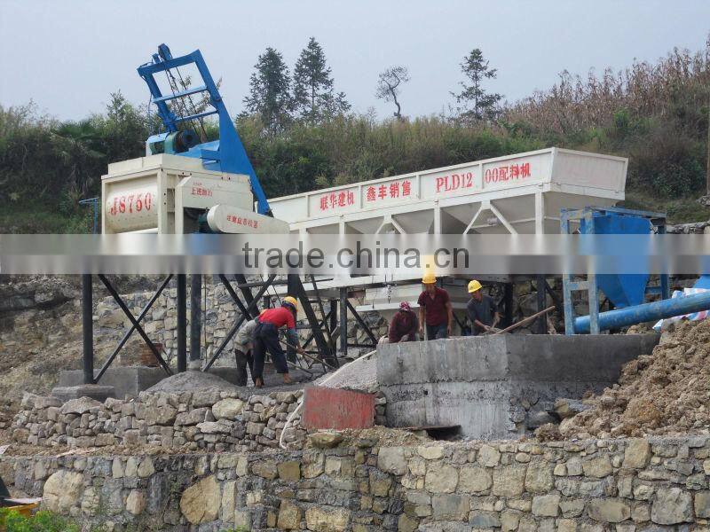 High Accuracy 35m3 Mixing Plant for Concrete Used