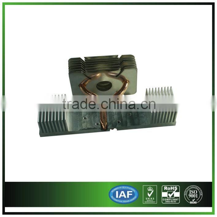 communication server equipment zipper fin heat sink