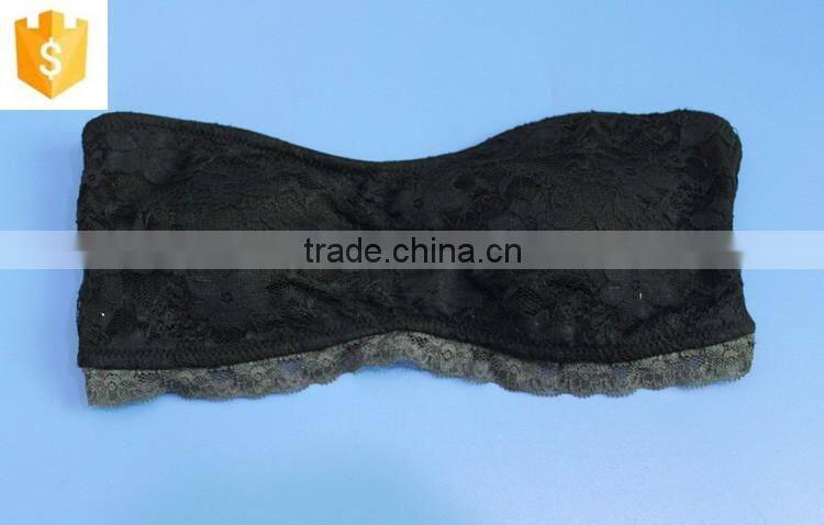 lastest designed sexy seamless bra, hot sell strapless lady lingerie