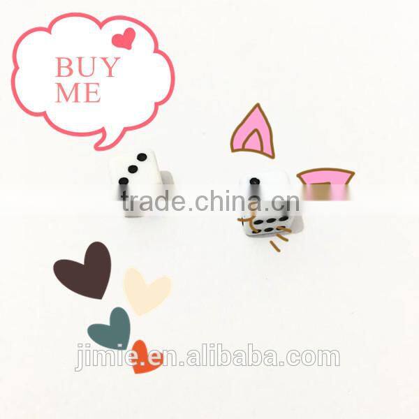 8mm high quality acrylic normal dot mini dice