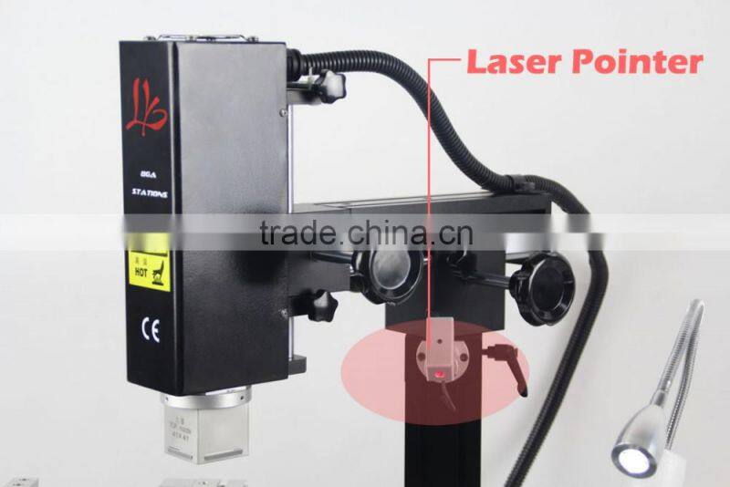 Automatic bga rework station HR560 for motherboards, hot air heater bga station