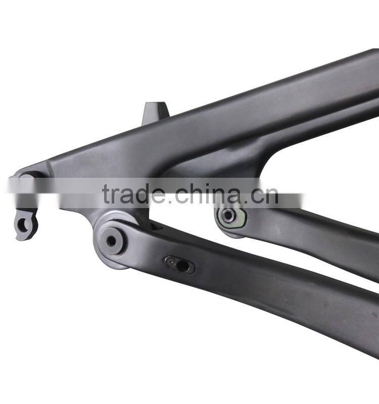 2016 OEM 27.5ER Plus dual full suspension mouanin BMX bikes ENDURO frame