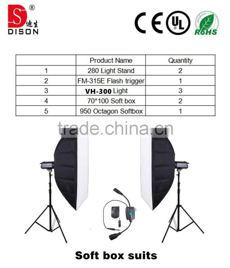 Dison photographic lighting kit, camera accessories lighting with remote control led