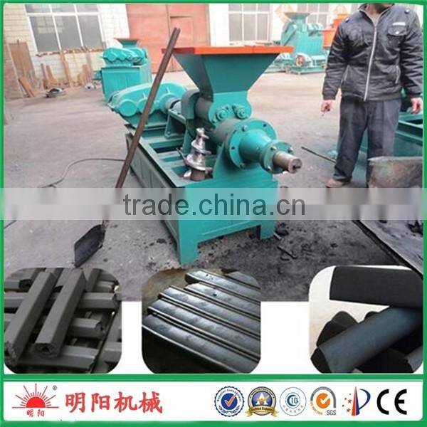 Low price coal briquette extruder machine/charcoal making equipment/coal briquetting extrusion machine