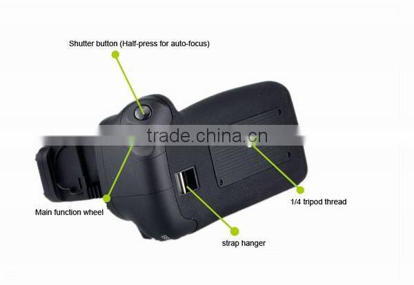 Commlite ComPak E9 Battery Grip/ Vertical grip/ Battery pack for Canon 60D