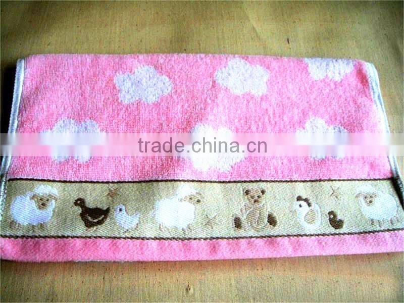 Factory Supply custom design 100% cotton towel factory for sale