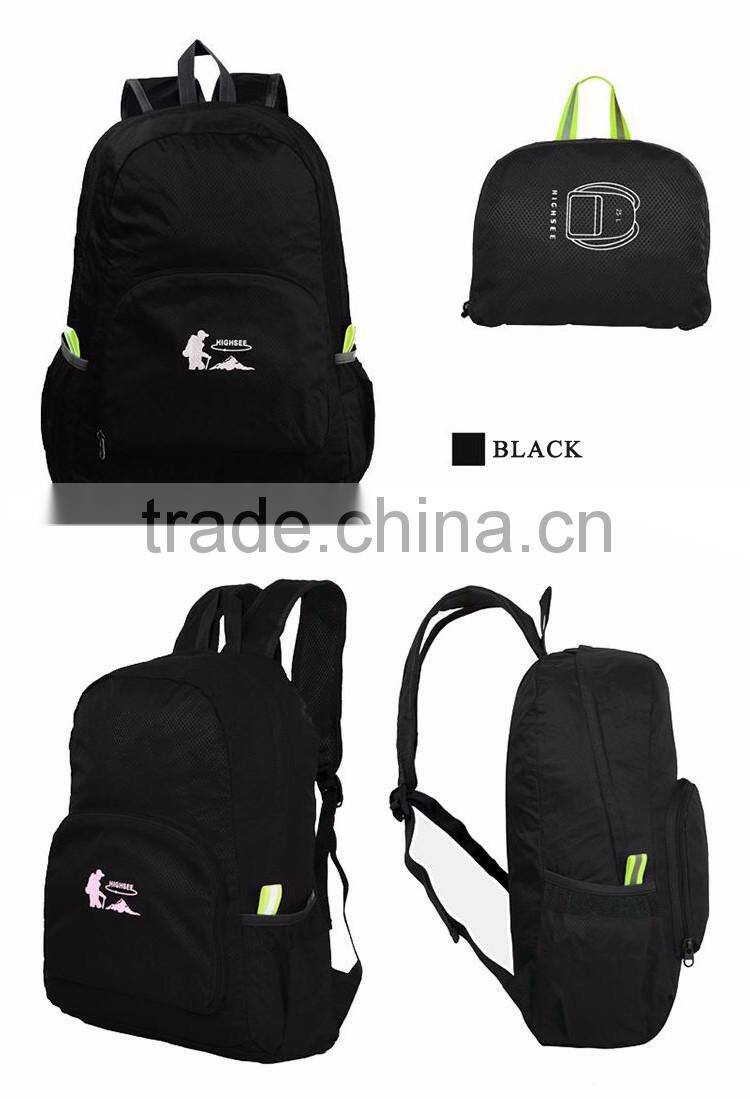 portable receive bag for ultra light backpack with can be fold