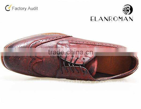 New style leather mens brogues shoes