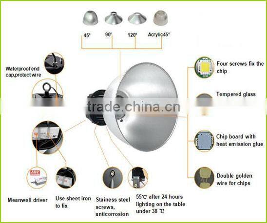 LED high bay light high bay led light mean well driver 150W 120W
