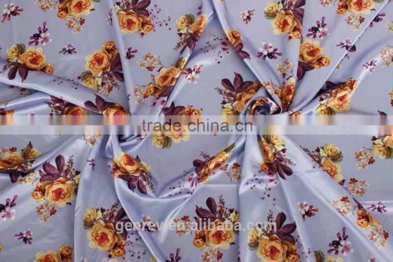 factory direct sale digital print polyester fabric polyester fabric printing polyester satin fabric