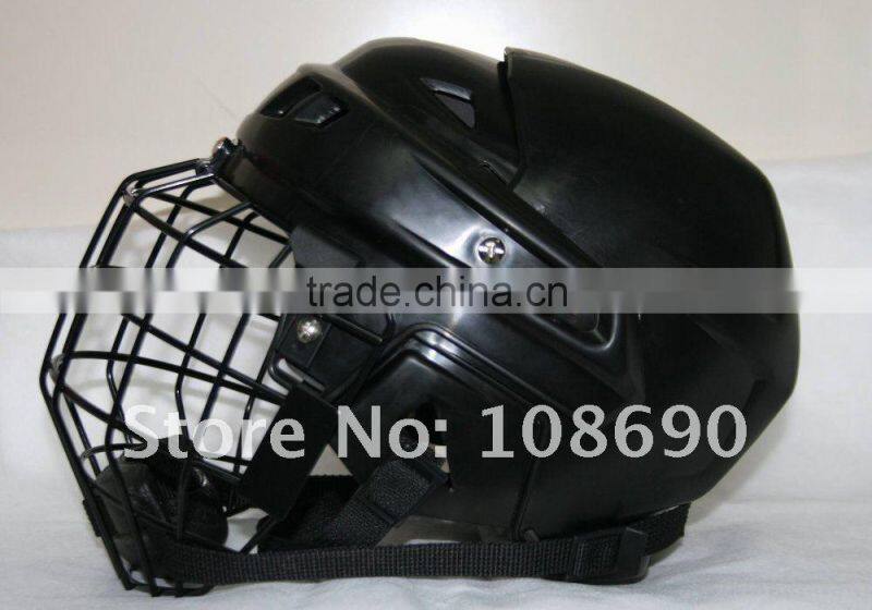 2016 hot sales ABS ice hockey helmel