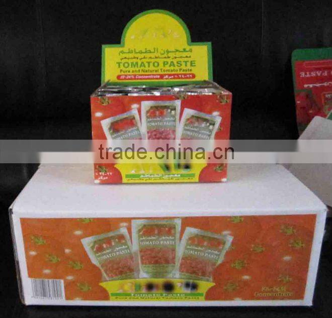 22-24 tomato paste in standing pouch