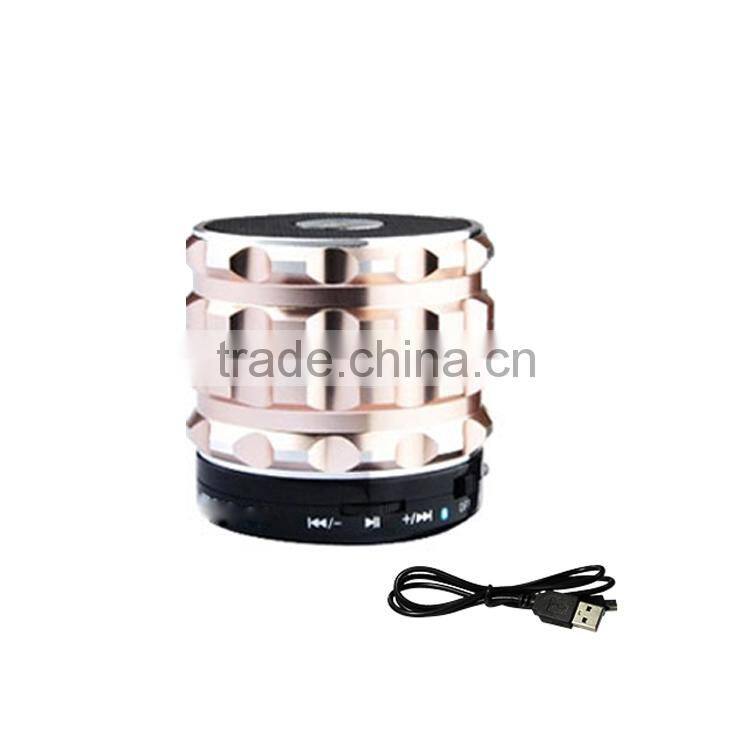 High quality music mini Metal super bass speaker bluetooth