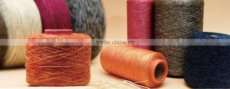 polyester black chenille yarn for knitting scarf