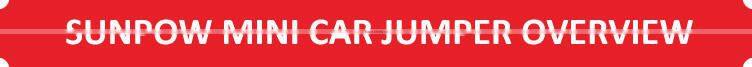Sunpow Multi-function 8800mAh Mini Car Jumper