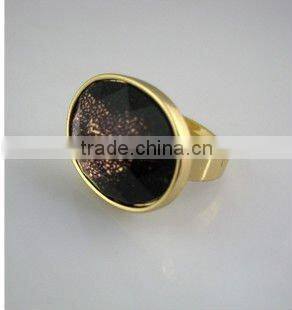 fashion ring with big stone