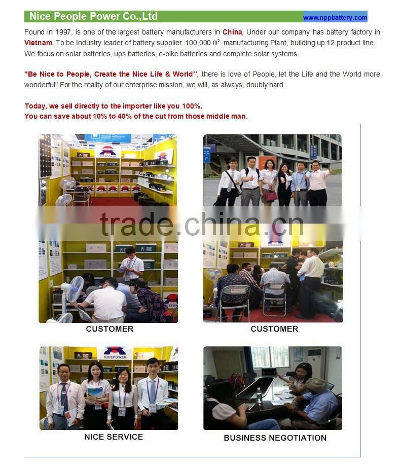 electric scooter battery 12v12ah made in Vietnam