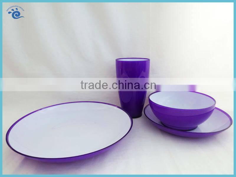 Fancy Colored Plates Dishes With Competitive Price