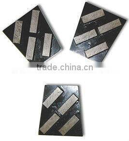 diamond wedge block for concrete/terrazzo/granite floor