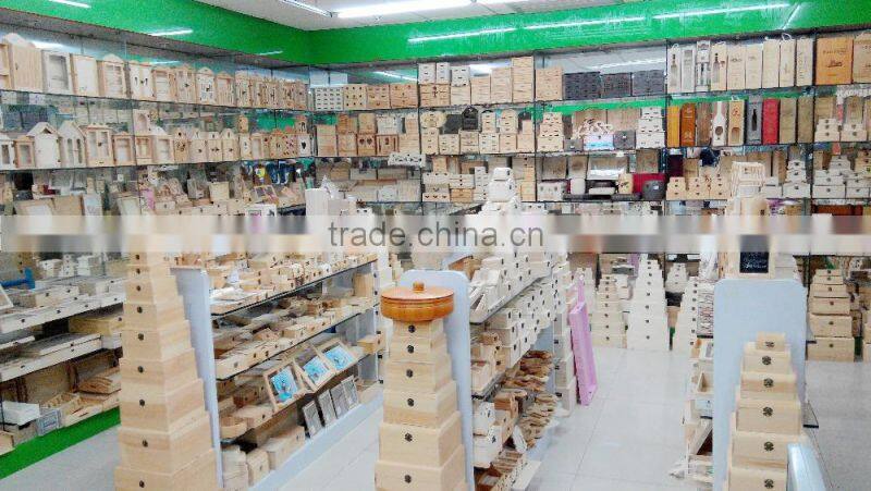 small wooden decorative house craft wooden gift wholesale paulownia