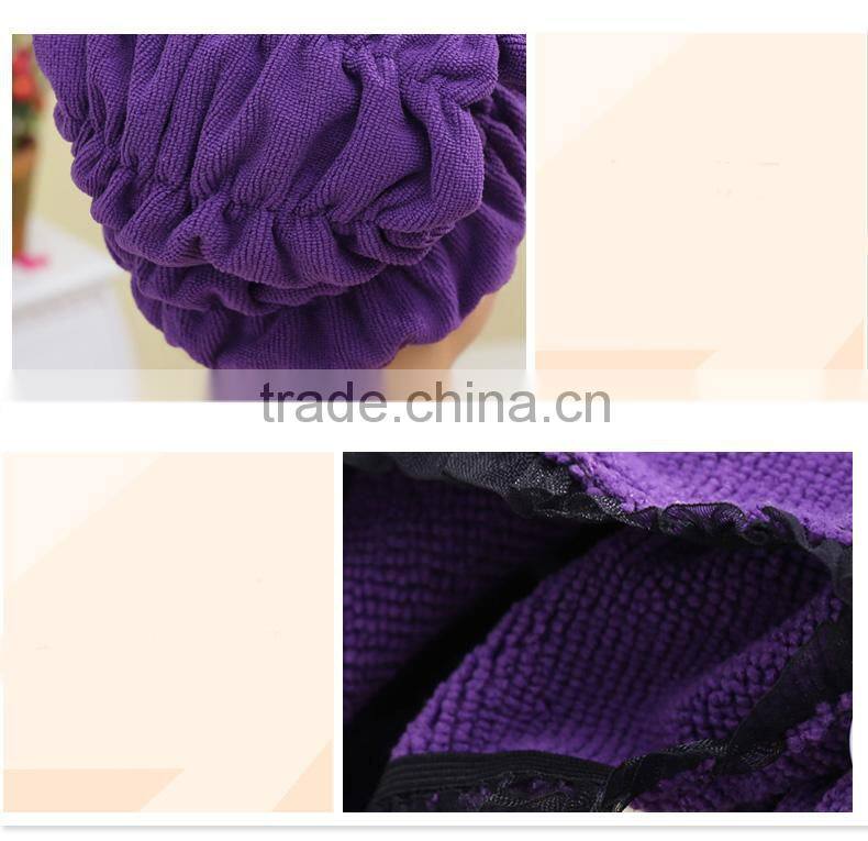 customized Multi-functional Cylindrical elastic dry hair cap
