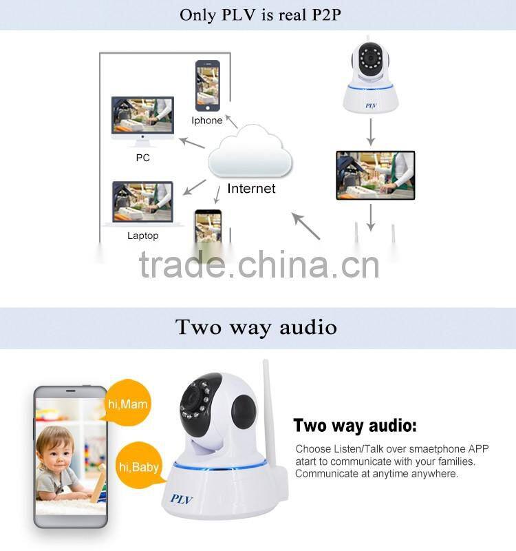2016 new cctv wifi pan tilt fixed focal night vision h.264 960p ip wifi camera