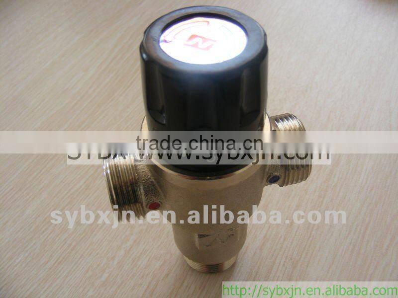 Solar Water Heater Component 3/4"thermostatic mixing valve