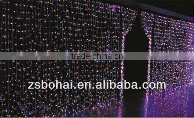 yellow quanlity led light curtain