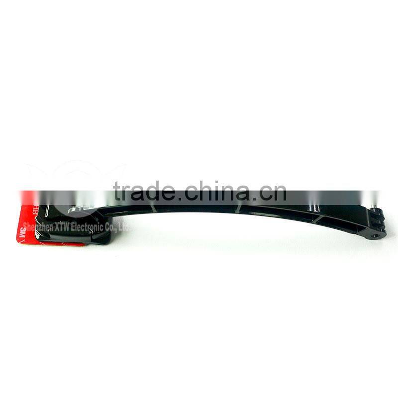 The Arm with Mount for Helmet, with 3M sticker & screws. For GoPro Hero3+/3/2/1