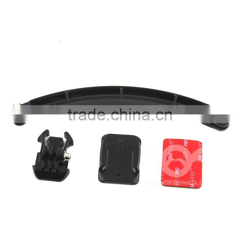 The Arm with Mount for Helmet, with 3M sticker & screws. For GoPro Hero3+/3/2/1