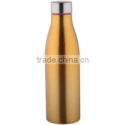 750ml Unique Aluminum beverage bottle with plastic screw cap