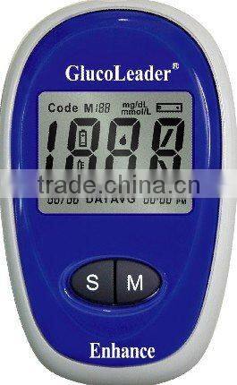 PC downloading FDA certificate new blood glucose meter Enhance non invasive glucose meter
