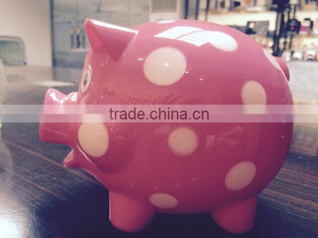 plastic piggy bank piggy / banks for kids /pig shaped piggy banks