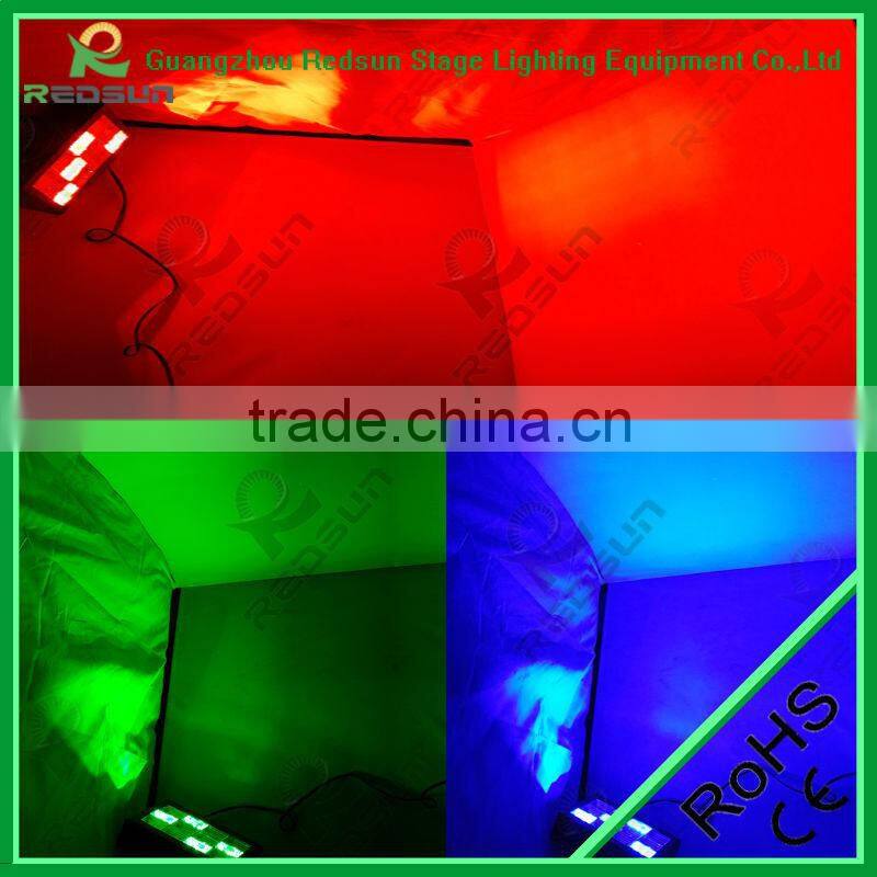 Luces led dj light Disco sound equipment magic show rgb 12PCS*1W LED led mini strobe light