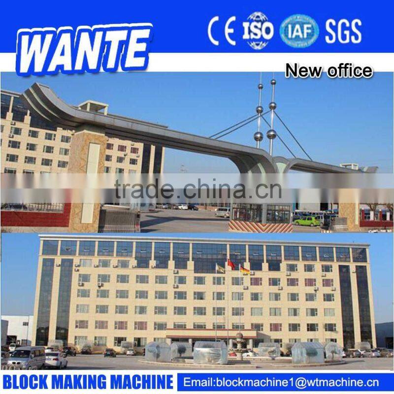 2015 QT40-3b Cement Clay Mini Manual Portable Block /Brick Making Machine