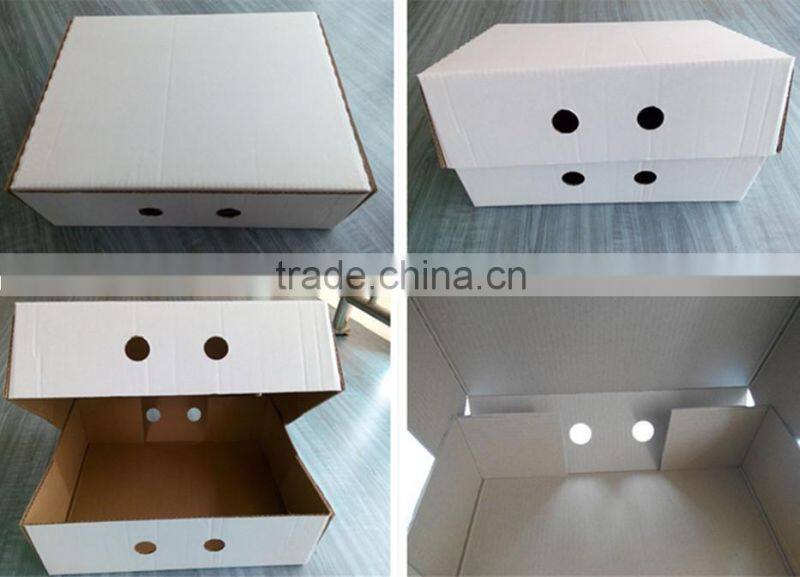 High quality corrugated Kraft box for packing meat box