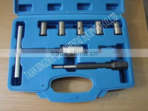 8 pics/set diesel injector seat cutter tools kit